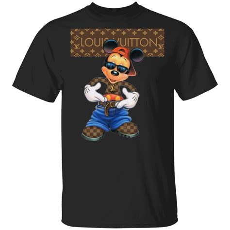 louis vuitton cartoon shirt|t shirt louis vuitton topolino.